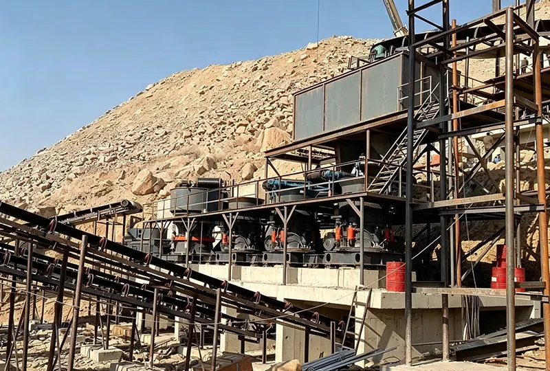 img of Anhui 500TPH granite crushing production line project