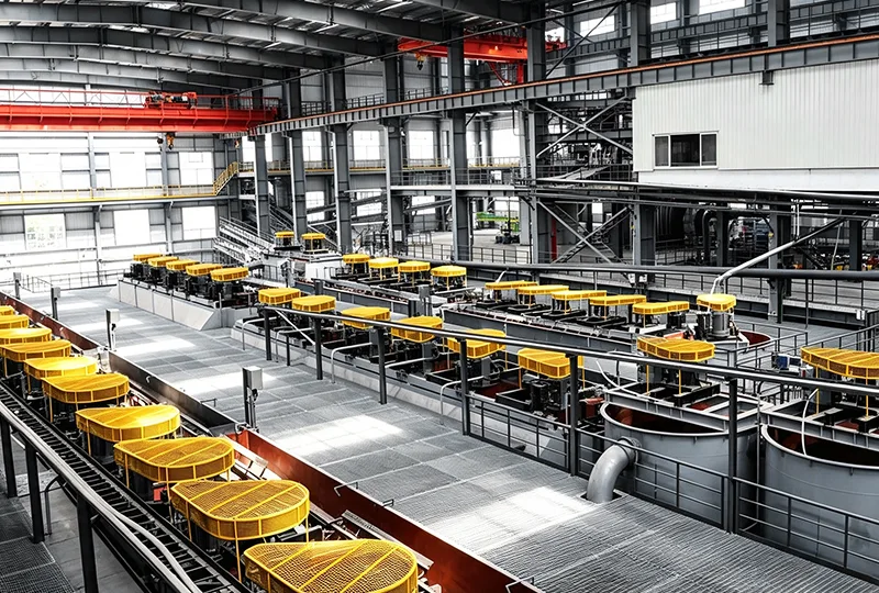 Colombia 1000td lead-zinc ore beneficiation project